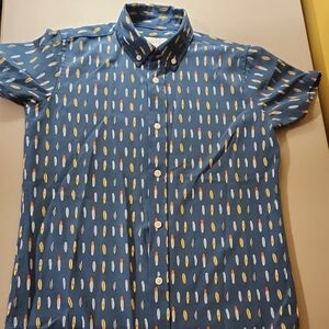 Colorful Kids Button Down Shirt